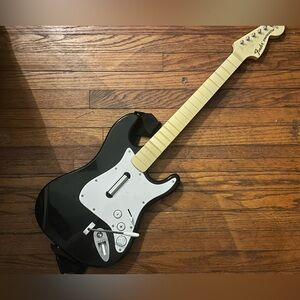 Rock Band Fender Guitar Controller Nintendo Wii Tested Working